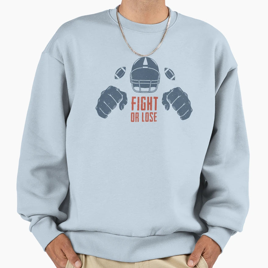 Motivation Rugby American Football Sweatshirt - Custom Art Print for Adults - T-Shirt, Sweatshirt, Hoodie