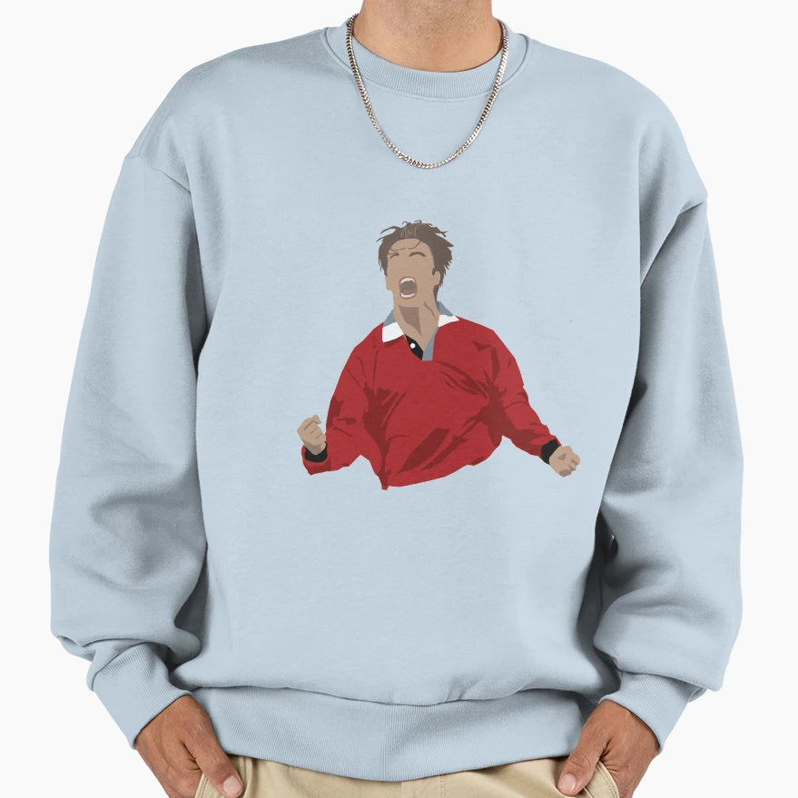 David Beckham 90S Mufc Sweatshirt - Streetwear Style Unisex - T-Shirt, Sweatshirt, Hoodie
