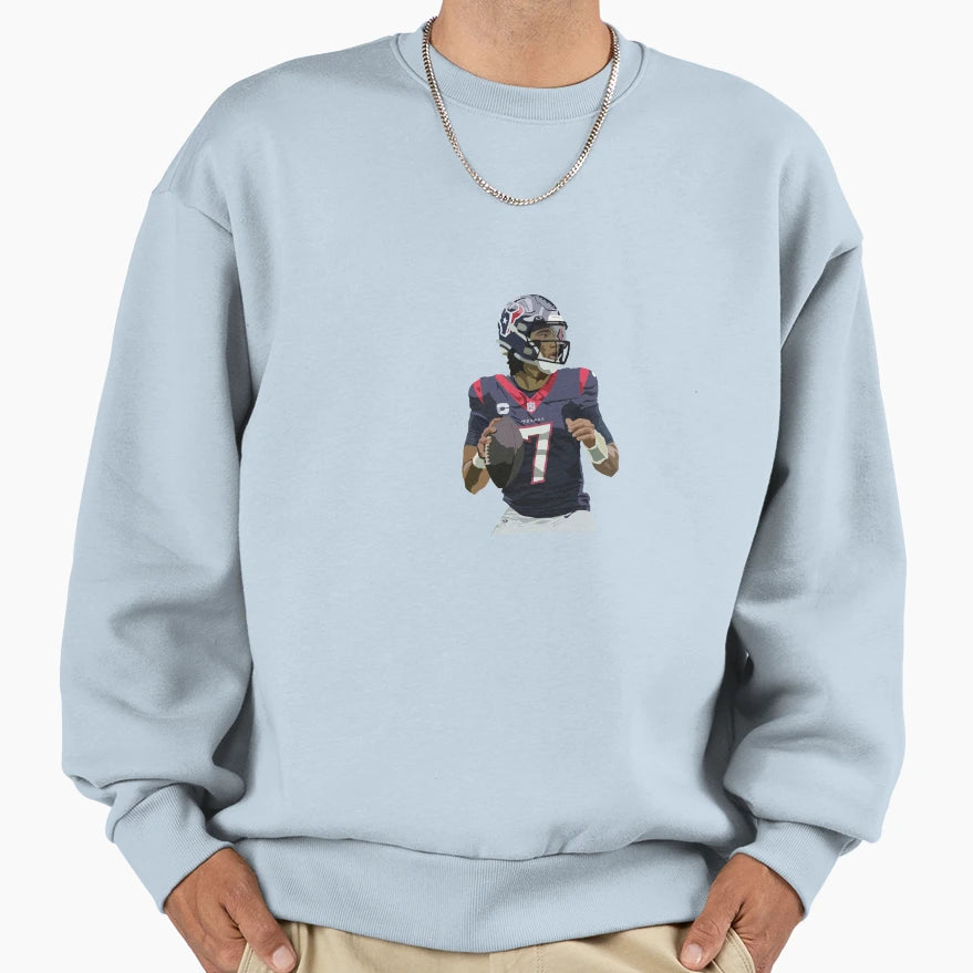 Cj Stroud Sweatshirt - Casual Everyday Wear for Adults - T-Shirt, Sweatshirt, Hoodie