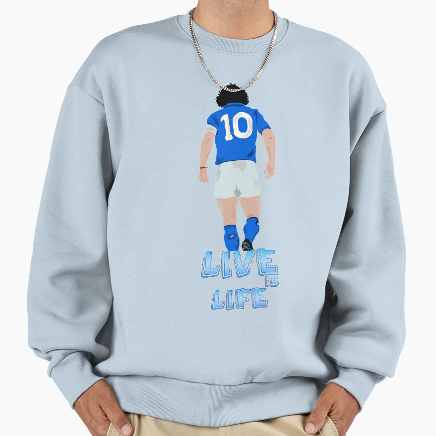 D10S Live Is Life Opus Sweatshirt - Graphic Print for Adults - T-Shirt, Sweatshirt, Hoodie