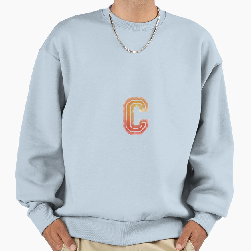 Alphabets Doodle College Jersey Zmdxdx Sweatshirt - Trendy Graphic Unisex - T-Shirt, Sweatshirt, Hoodie