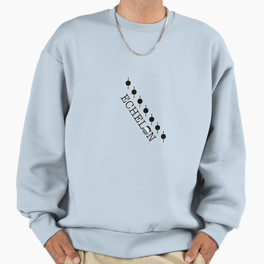 Echelon Sweatshirt - Minimalist Print Unisex - T-Shirt, Sweatshirt, Hoodie
