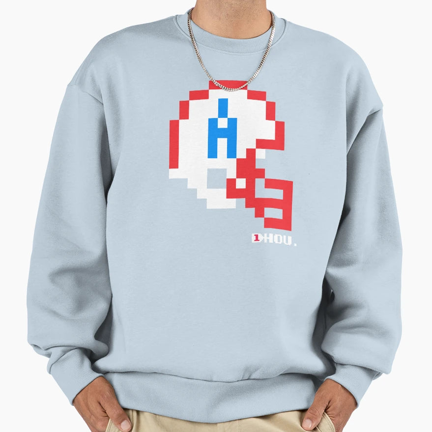 Hou Helmet Tecmo Bowl T-Shirt - Unique Graphic Unisex - T-Shirt, Sweatshirt, Hoodie