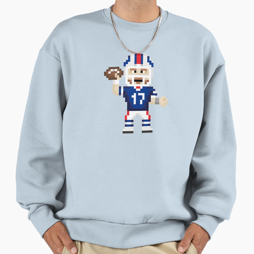 8 Bit Buf Touchdown Sweatshirt - Trendy Graphic Men Women - T-Shirt, Sweatshirt, Hoodie