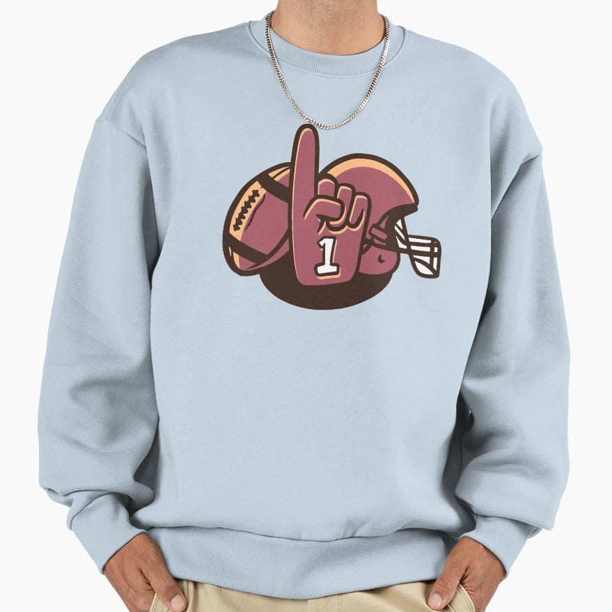 American Football Art Sweatshirt - Streetwear Style Unisex - T-Shirt, Sweatshirt, Hoodie