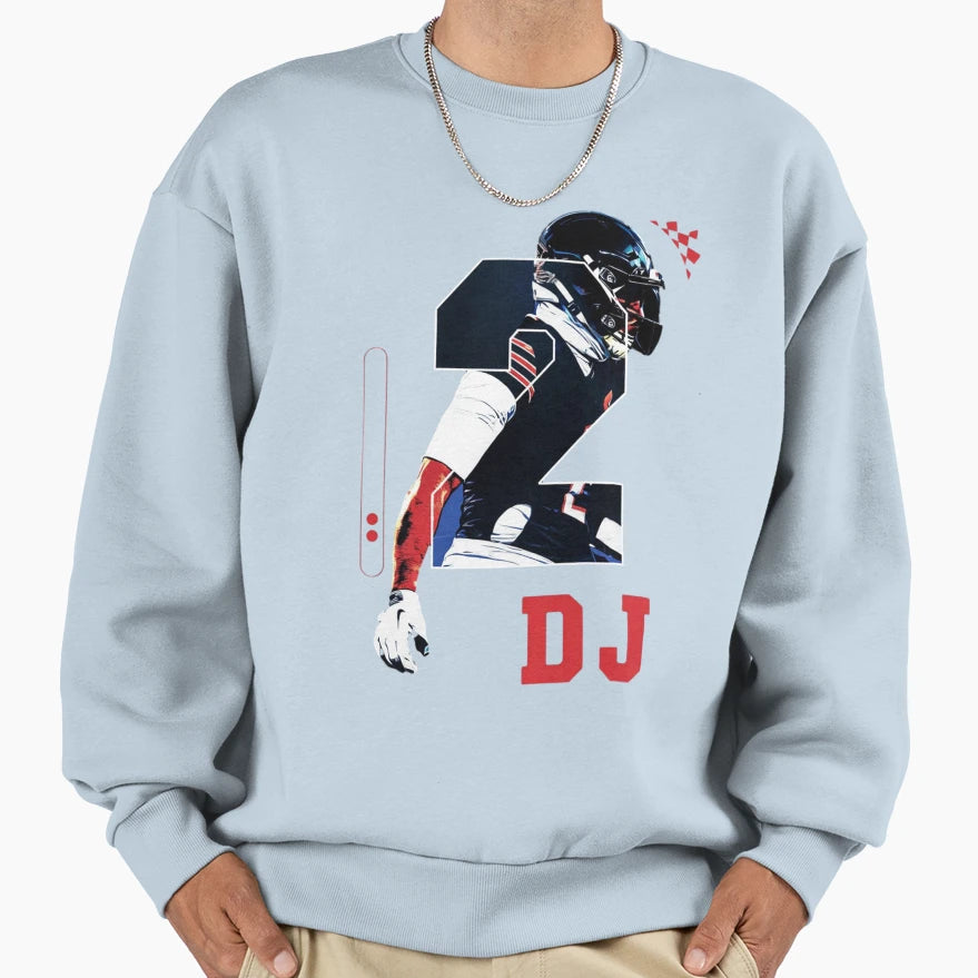 Copy Dj Moore Chicago Bears Sweatshirt - Unique Graphic Unisex - T-Shirt, Sweatshirt, Hoodie