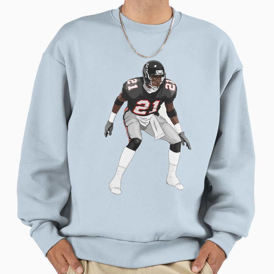 Deion Sanders Sweatshirt - Casual Everyday Wear for Adults - T-Shirt, Sweatshirt, Hoodie