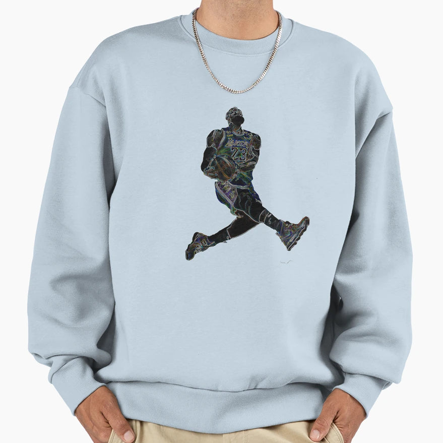 Lebron Dunk Sweatshirt - Unique Graphic Unisex - T-Shirt, Sweatshirt, Hoodie