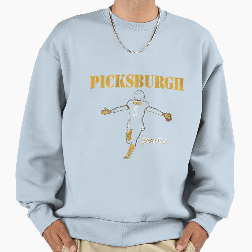 Jalen Ramsey Picksburgh Sweatshirt - Aesthetic Graphic Unisex - T-Shirt, Sweatshirt, Hoodie
