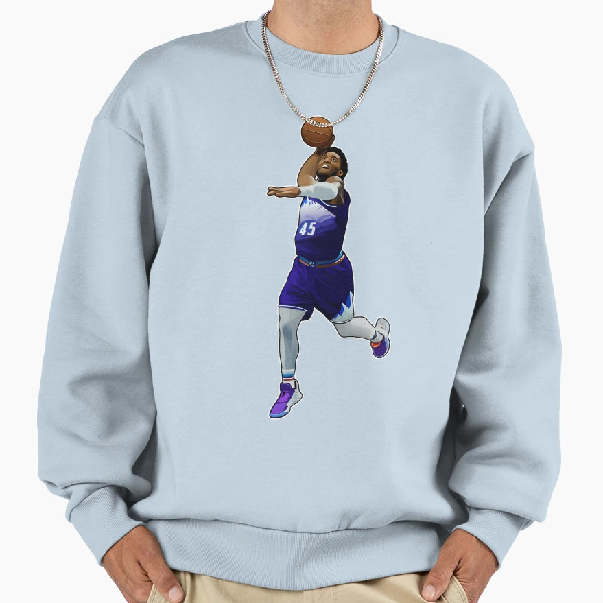 Donovan Mitchel Utah Jazz Sweatshirt - Unique Graphic Men Women - T-Shirt, Sweatshirt, Hoodie