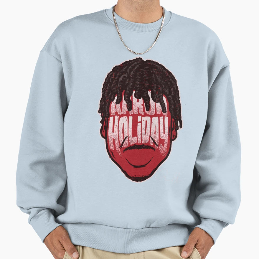 Aaron Holiday Player Silhouette Sweatshirt - Trendy Graphic for Adults - T-Shirt, Sweatshirt, Hoodie