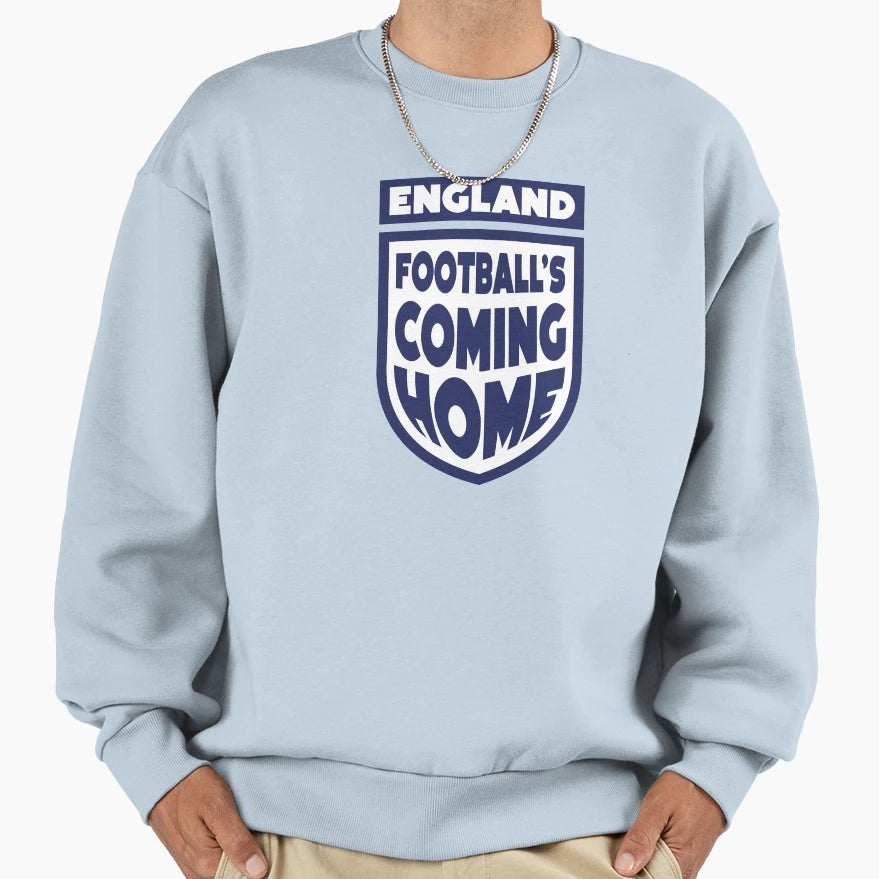 Footballs Coming Home Sweatshirt - Trendy Graphic for Adults - T-Shirt, Sweatshirt, Hoodie