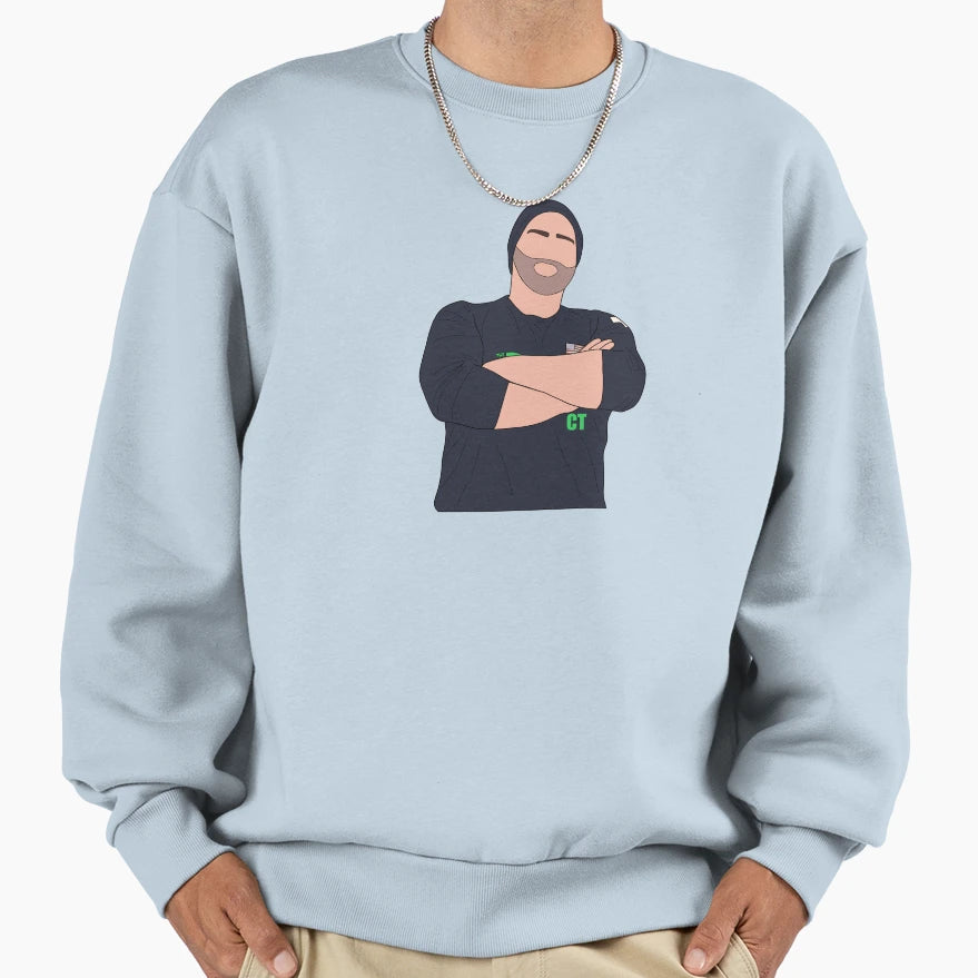 Chris Ct Tamburello Sweatshirt - Aesthetic Graphic Men Women - T-Shirt, Sweatshirt, Hoodie