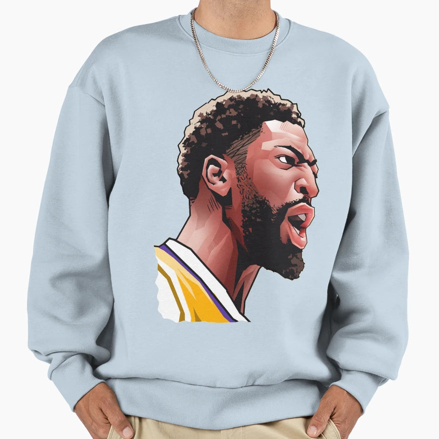 Anthony Davis 3 Brow Basketball Sweatshirt - Casual Everyday Wear Unisex - T-Shirt, Sweatshirt, Hoodie
