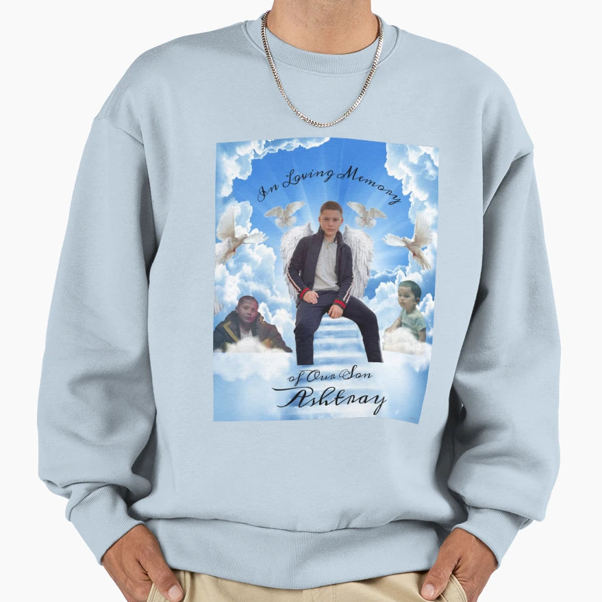 Rip Ashtray Sweatshirt - Novelty Apparel Unisex - T-Shirt, Sweatshirt, Hoodie