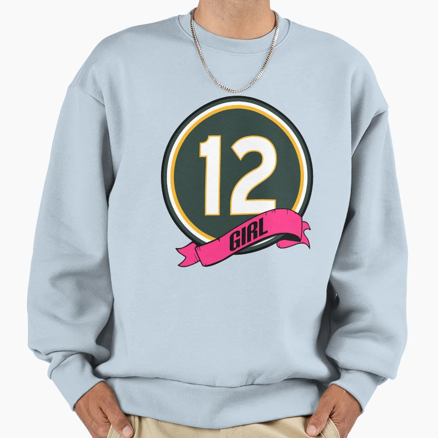 12 Banner Circle Sweatshirt - Custom Art Print for Adults - T-Shirt, Sweatshirt, Hoodie