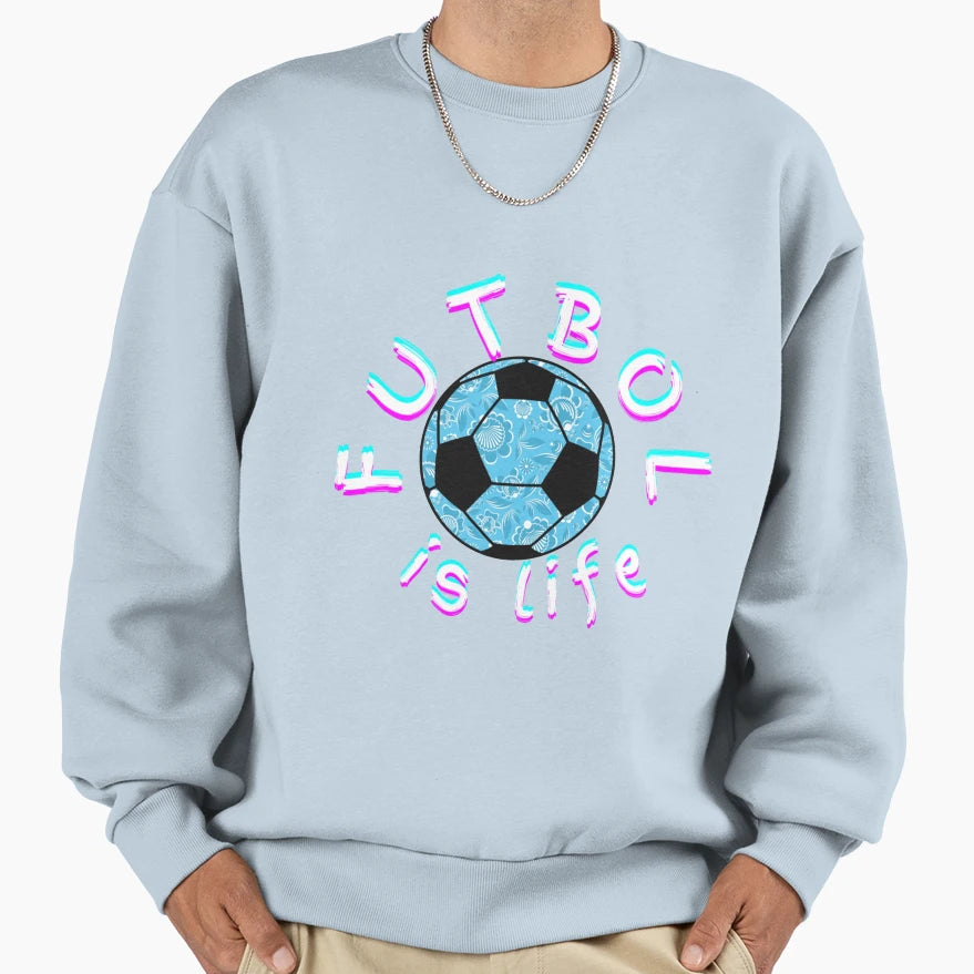 Roy Kent Inspired Futbol Is Life Sweatshirt - Trendy Graphic for Adults - T-Shirt, Sweatshirt, Hoodie
