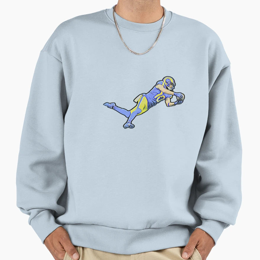 Cooper Kupp Rams Wide Sweatshirt - Casual Everyday Wear for Adults - T-Shirt, Sweatshirt, Hoodie