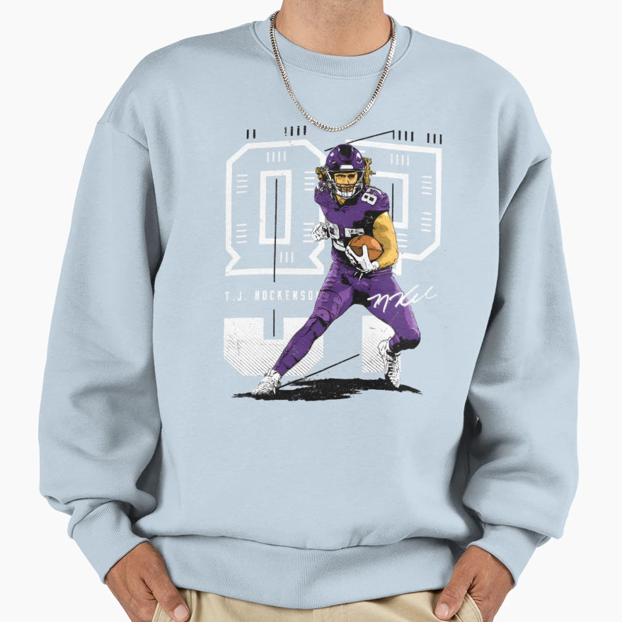 T J Hockenson Sweatshirt - Novelty Apparel for Adults - T-Shirt, Sweatshirt, Hoodie