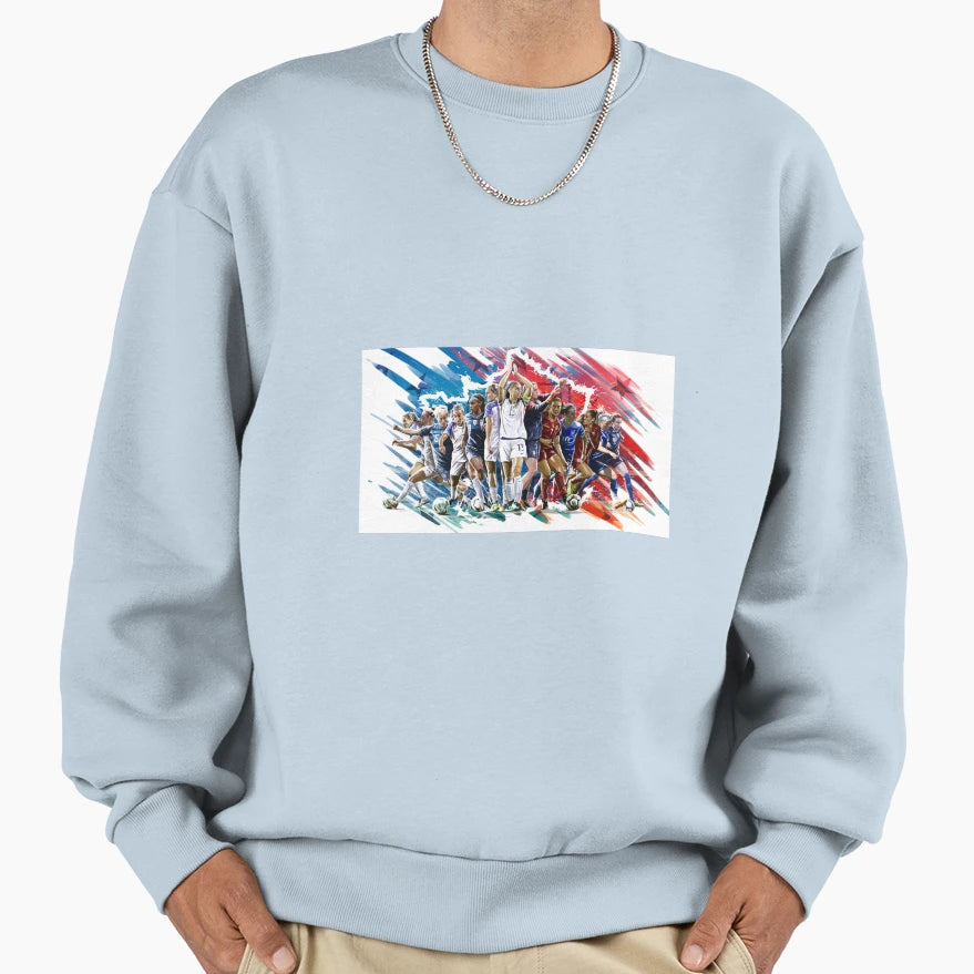 Uswnt Team Sweatshirt - Novelty Apparel for Adults - T-Shirt, Sweatshirt, Hoodie