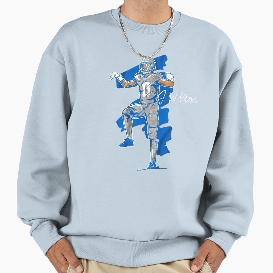 Jameson Williams Sweatshirt - Custom Art Print for Adults - T-Shirt, Sweatshirt, Hoodie