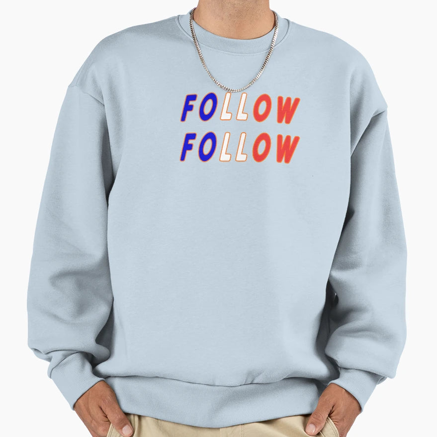 Follow Follow Rangers Sweatshirt - Aesthetic Graphic Unisex - T-Shirt, Sweatshirt, Hoodie