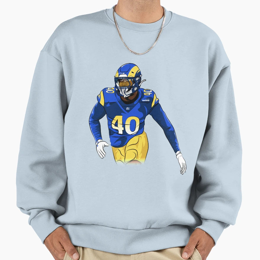 Von Miller Sweatshirt - Graphic Print for Adults - T-Shirt, Sweatshirt, Hoodie