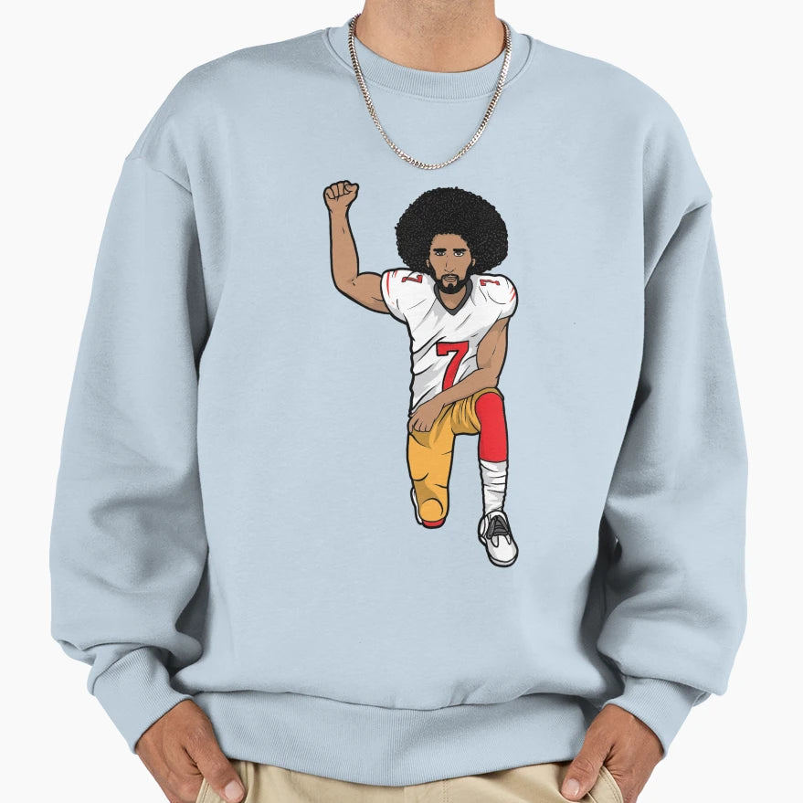 Colin Kaepernick Sweatshirt - Novelty Apparel Men Women - T-Shirt, Sweatshirt, Hoodie