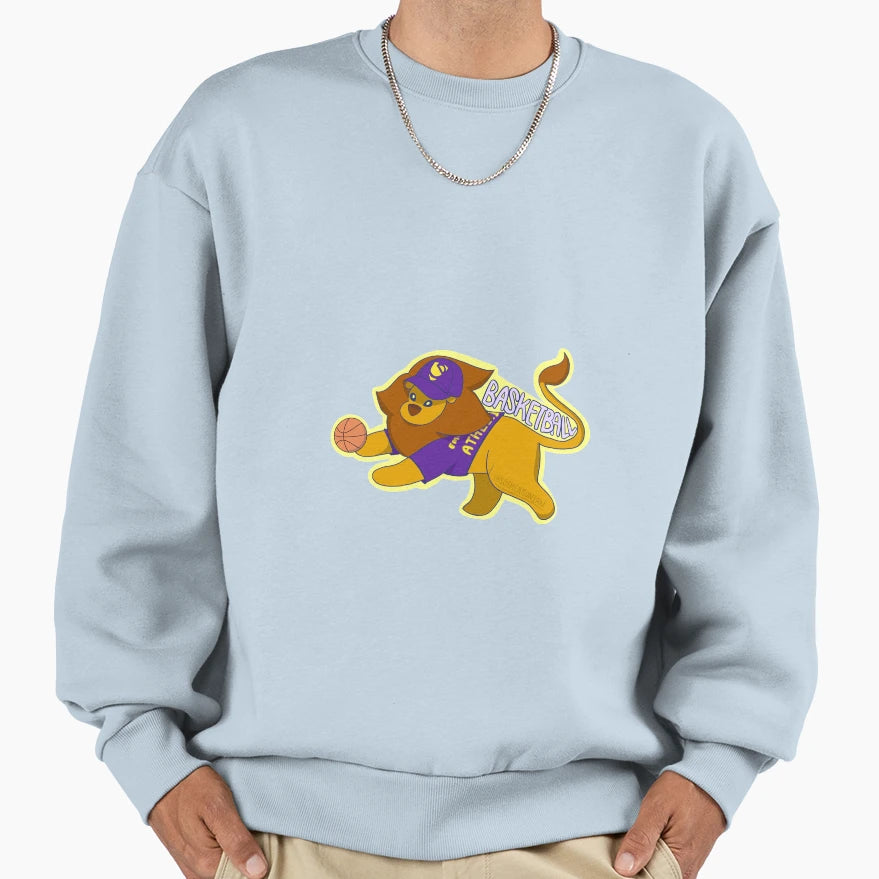 Basketball Emerson College Sweatshirt - Minimalist Print for Adults - T-Shirt, Sweatshirt, Hoodie