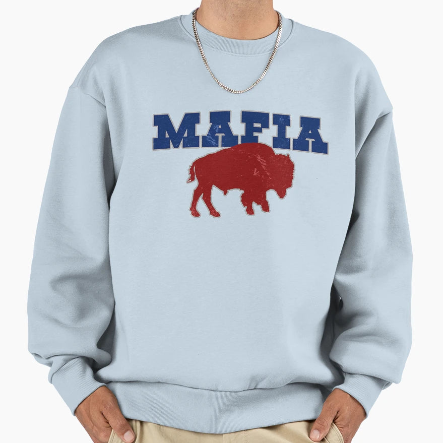 Bills Mafia Sweatshirt - Unique Graphic Men Women - T-Shirt, Sweatshirt, Hoodie