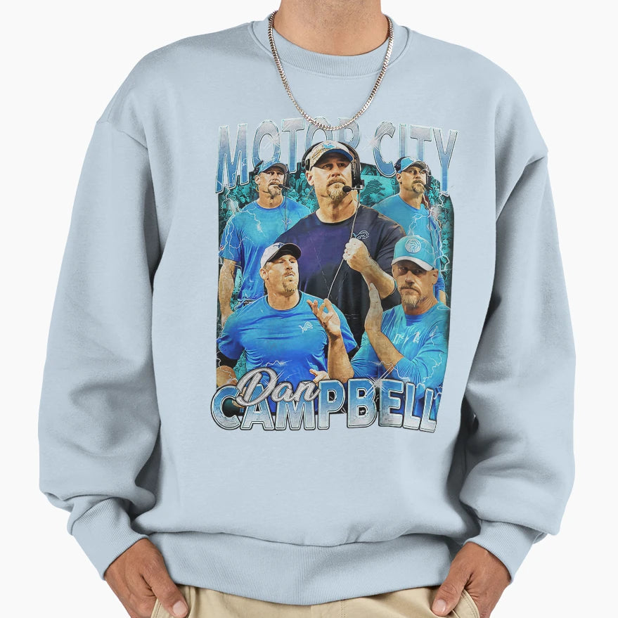 Dan Campbell Sweatshirt - Casual Everyday Wear Men Women - T-Shirt, Sweatshirt, Hoodie