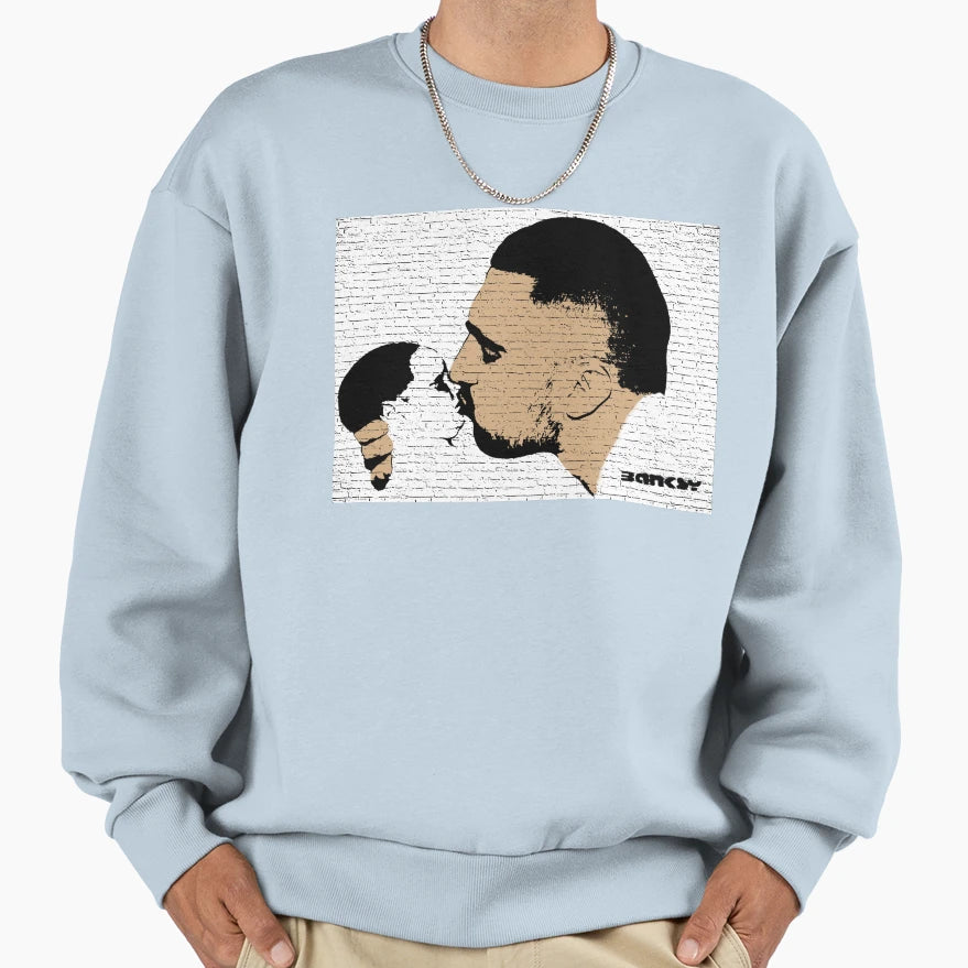 Tribute To Banksy Sweatshirt - Aesthetic Graphic Men Women - T-Shirt, Sweatshirt, Hoodie