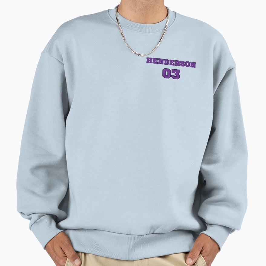 Henderson Jersey Sweatshirt - Custom Art Print for Adults - T-Shirt, Sweatshirt, Hoodie