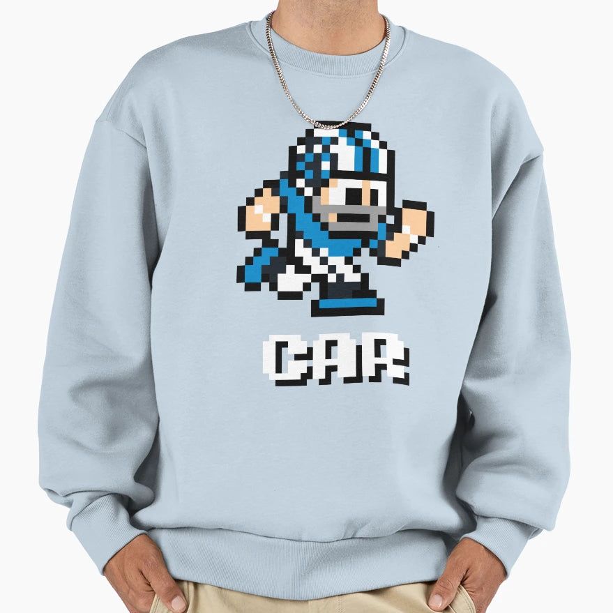 Carolina Panthers Tecmo Super Sweatshirt - Fun Novelty Design Men Women - T-Shirt, Sweatshirt, Hoodie