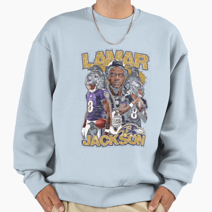 Lamar Collage Sweatshirt - Aesthetic Graphic for Adults - T-Shirt, Sweatshirt, Hoodie