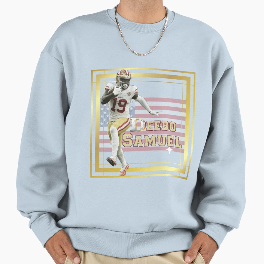 DS Football 49Ers Sweatshirt - Graphic Print Men Women - T-Shirt, Sweatshirt, Hoodie