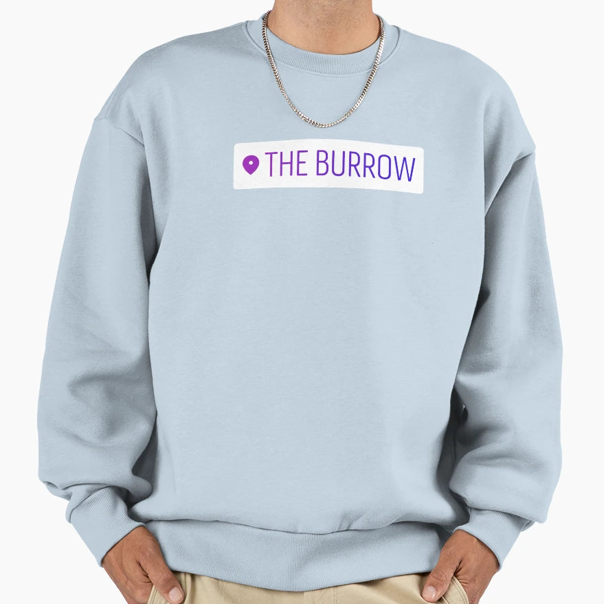 Burrow Tag Sweatshirt - Trendy Graphic Unisex - T-Shirt, Sweatshirt, Hoodie