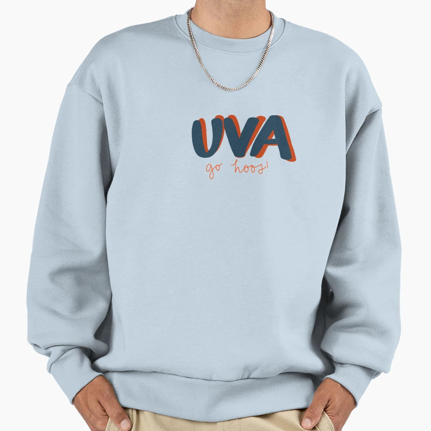 Uva Go Hoos Sweatshirt - Novelty Apparel Men Women - T-Shirt, Sweatshirt, Hoodie