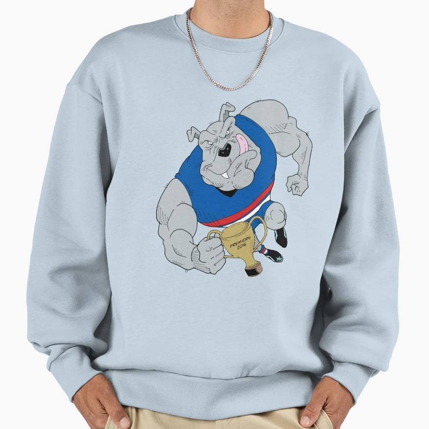 Bulldogs Premiers Sweatshirt - Custom Art Print Men Women - T-Shirt, Sweatshirt, Hoodie