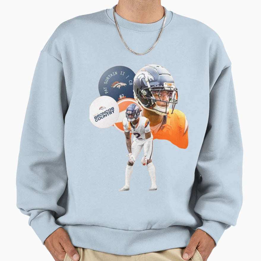 Pat Surtain Ii Sweatshirt - Graphic Print for Adults - T-Shirt, Sweatshirt, Hoodie