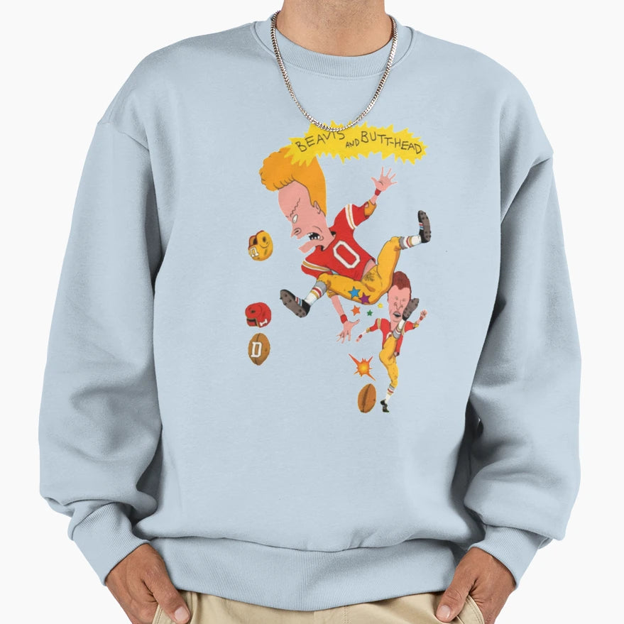 Base Ball Beavi And Buttheads Sweatshirt - Unique Graphic for Adults - T-Shirt, Sweatshirt, Hoodie