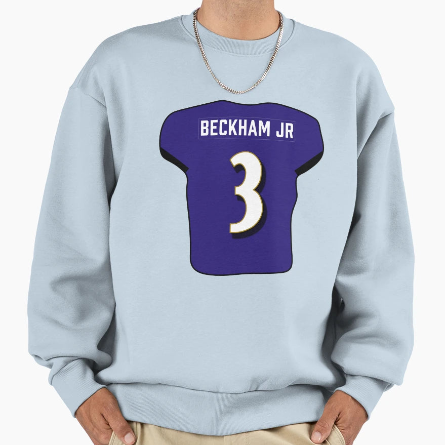 Odell Beckham Jr Jersey Sweatshirt - Minimalist Print Men Women - T-Shirt, Sweatshirt, Hoodie