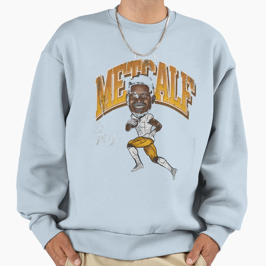 Dk Metcalf Sweatshirt - Graphic Print for Adults - T-Shirt, Sweatshirt, Hoodie
