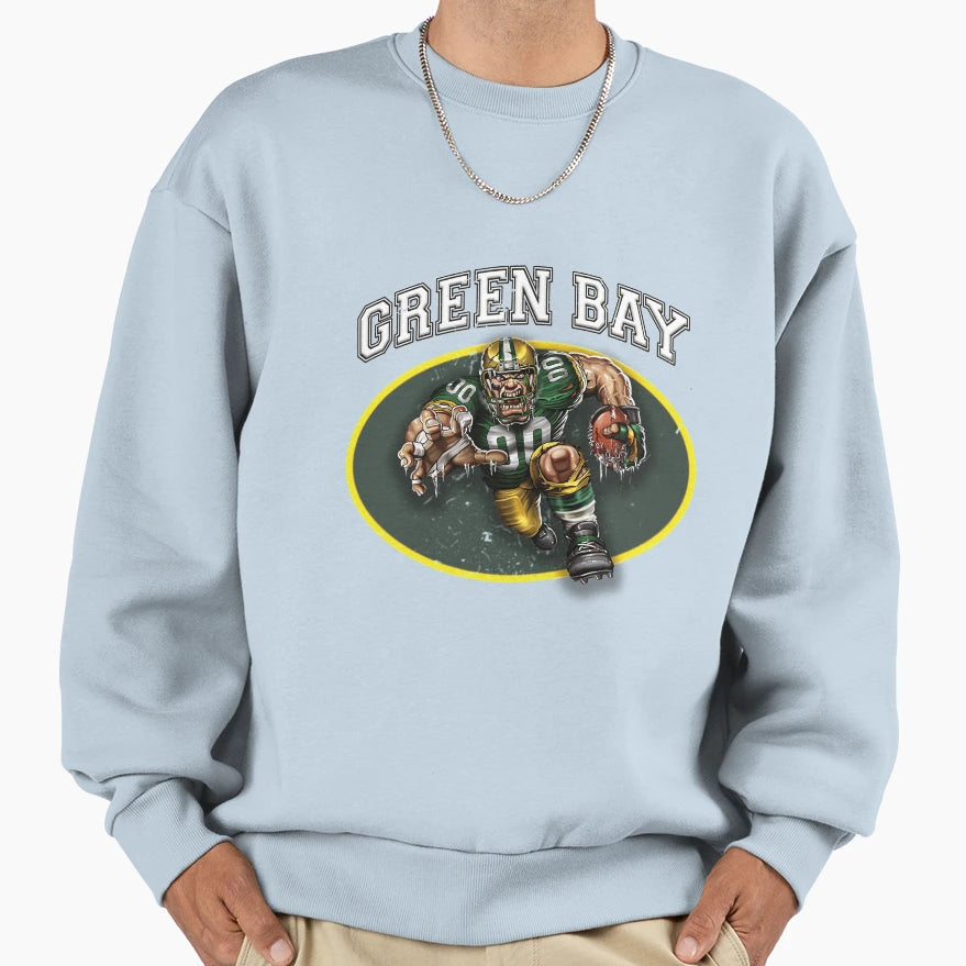 Green Bay Football Sweatshirt - Unique Graphic for Adults - T-Shirt, Sweatshirt, Hoodie