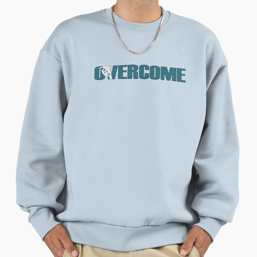 Overcome Sweatshirt - Unique Graphic Unisex - T-Shirt, Sweatshirt, Hoodie