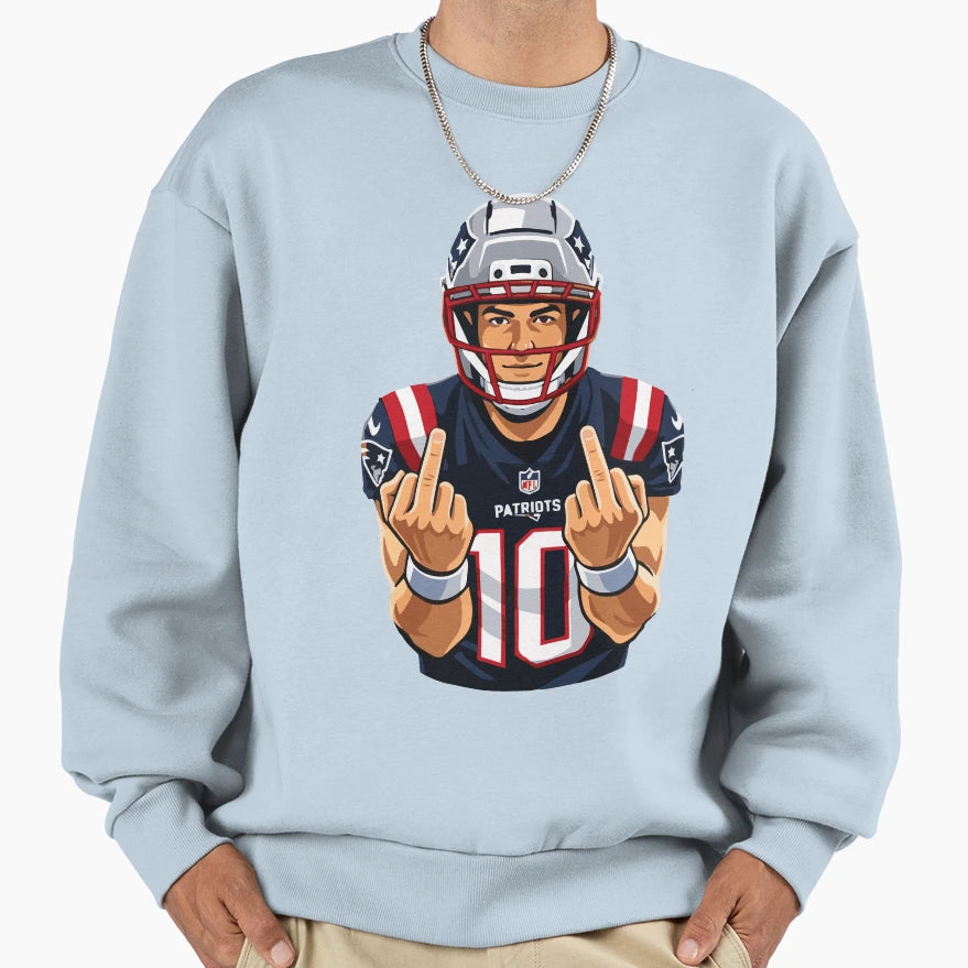 Drake Maye Sweatshirt - Graphic Print for Adults - T-Shirt, Sweatshirt, Hoodie