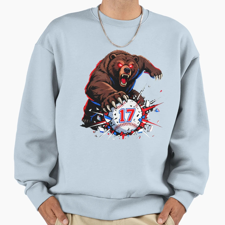 Super Clark Cubs Sweatshirt - Aesthetic Graphic for Adults - T-Shirt, Sweatshirt, Hoodie