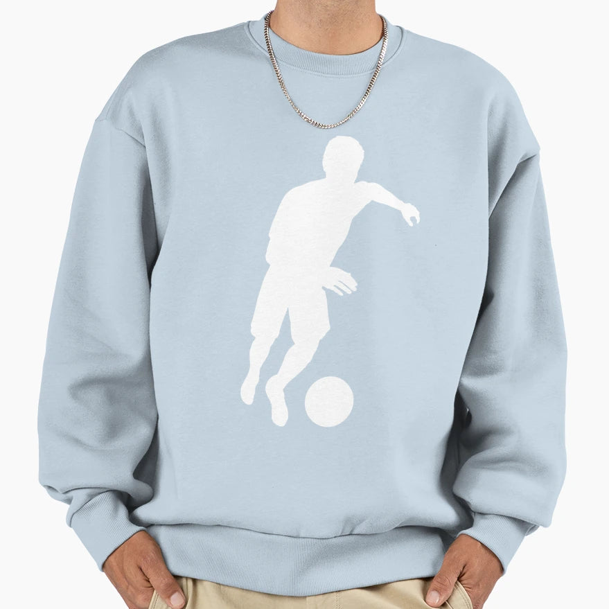 Football Fan Player T-Shirt - Minimalist Print for Adults - T-Shirt, Sweatshirt, Hoodie