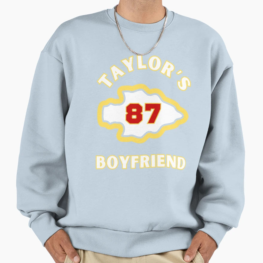 Taylors Boyfriend Sweatshirt - Fun Novelty Design for Adults - T-Shirt, Sweatshirt, Hoodie