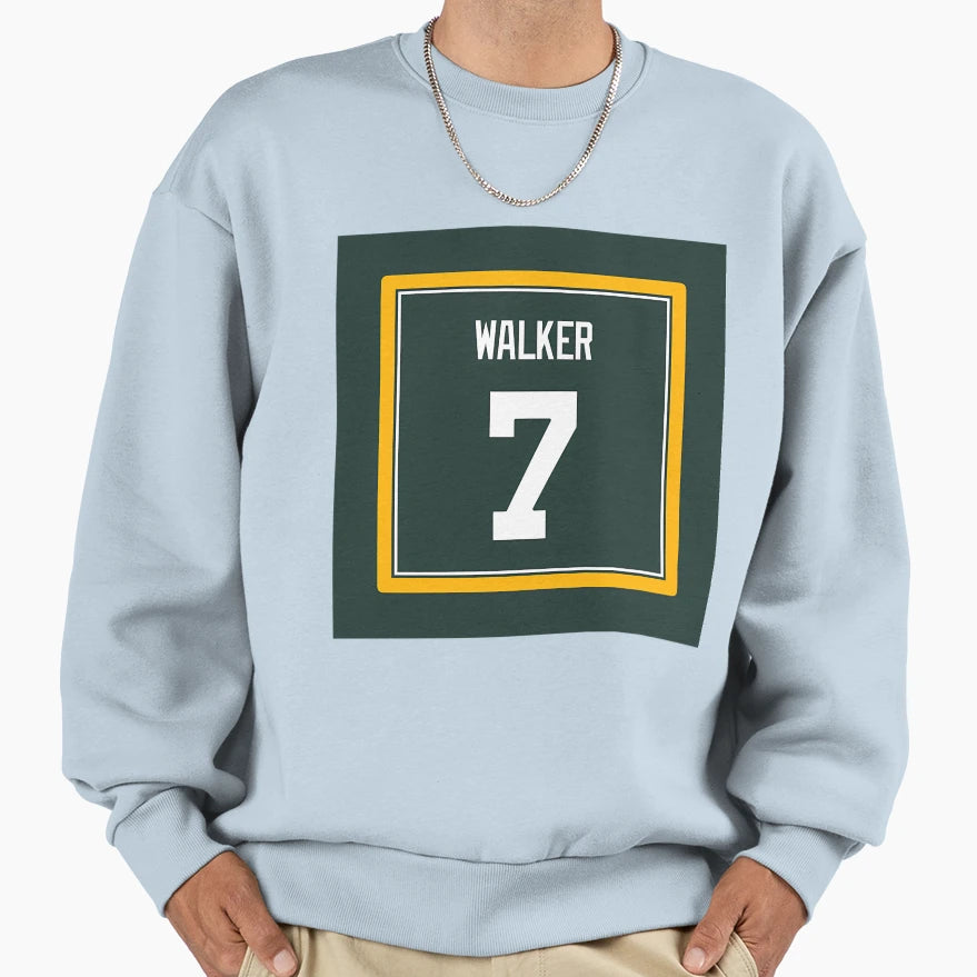 Quay Walker Green Bay Sweatshirt - Custom Art Print for Adults - T-Shirt, Sweatshirt, Hoodie